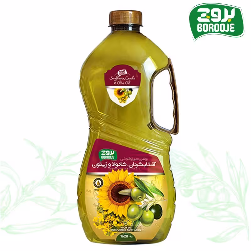 روغن سرخ کردنی حاوی روغن زیتون 1800 میلی لیتر بروج