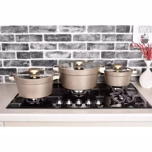 سرویس قابلمه 8 پارچه یونیک مدل دیاموند 8506