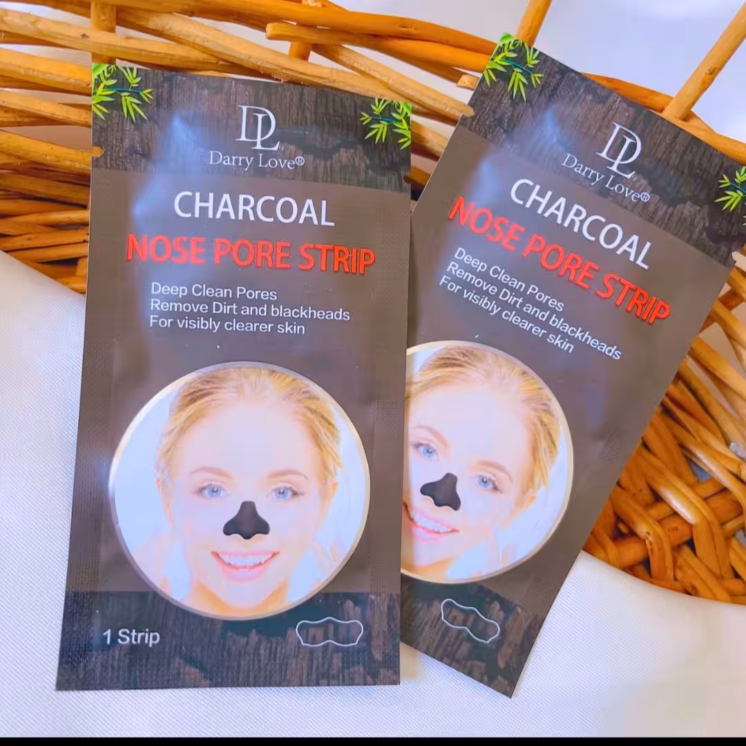 چسب بینی زغالی charcoal بسته ده عددی