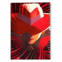 دفتر مشق کارتون کارمن ریچموند