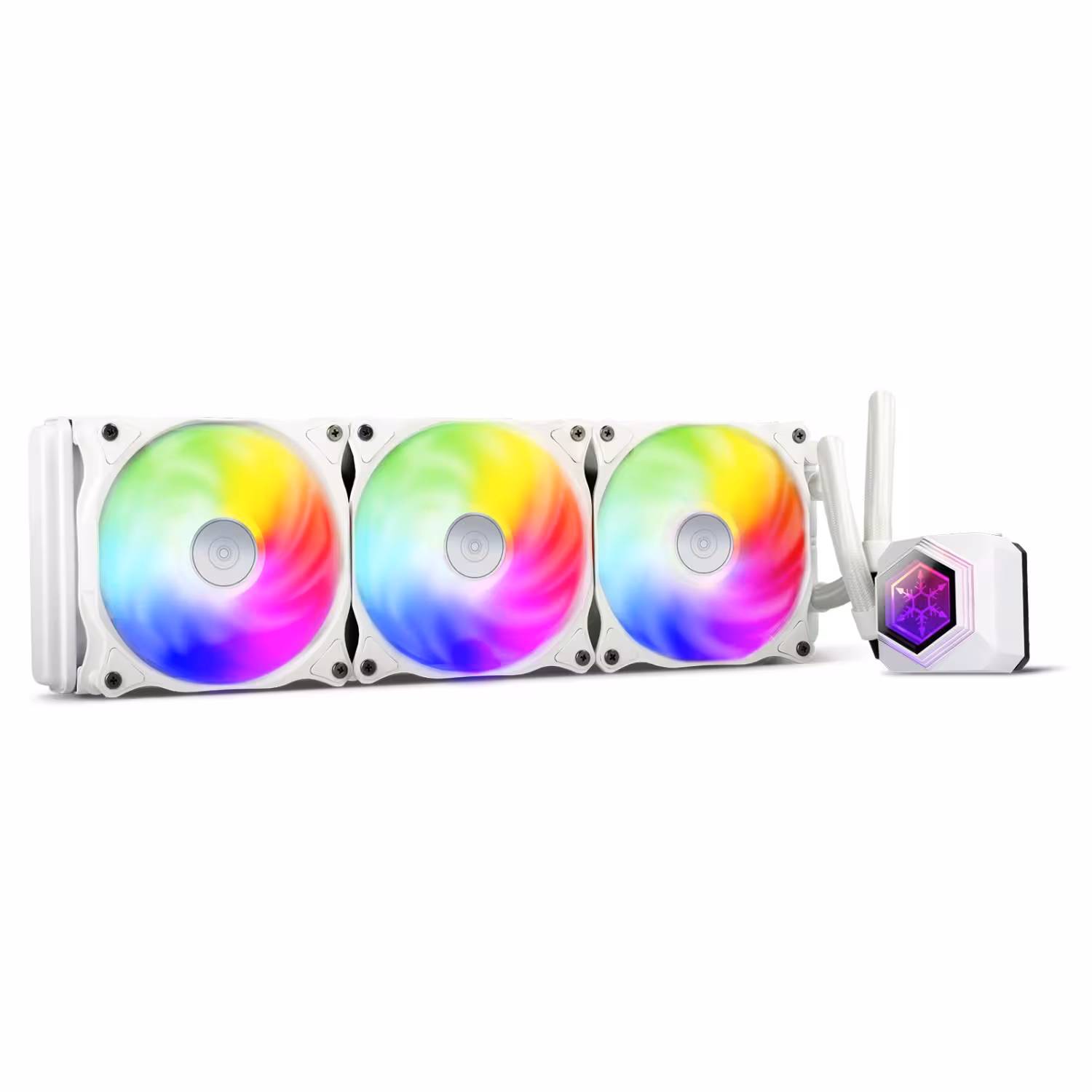 خنک کننده پردازنده سیلوراستون SST-PF 360 ARGB WHITE
