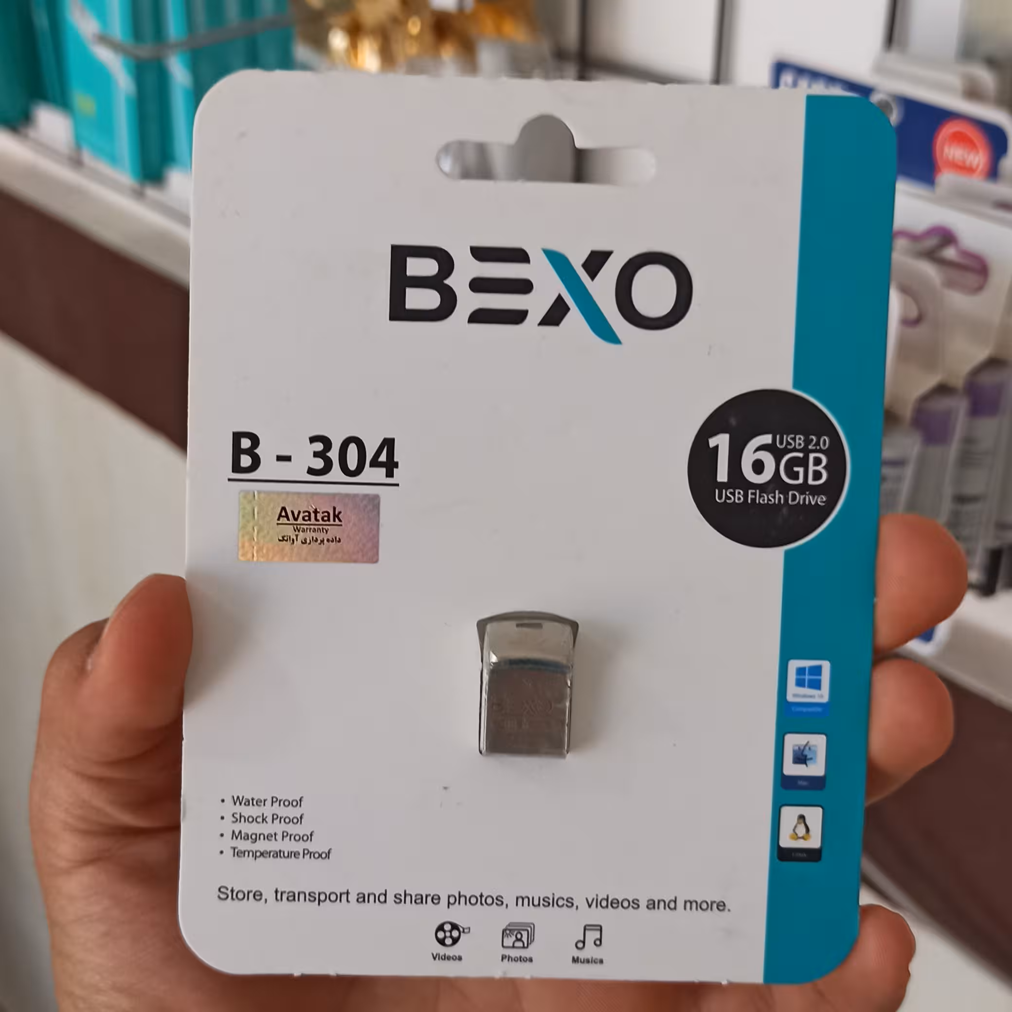 فلش16گیگ گارانتی مادام