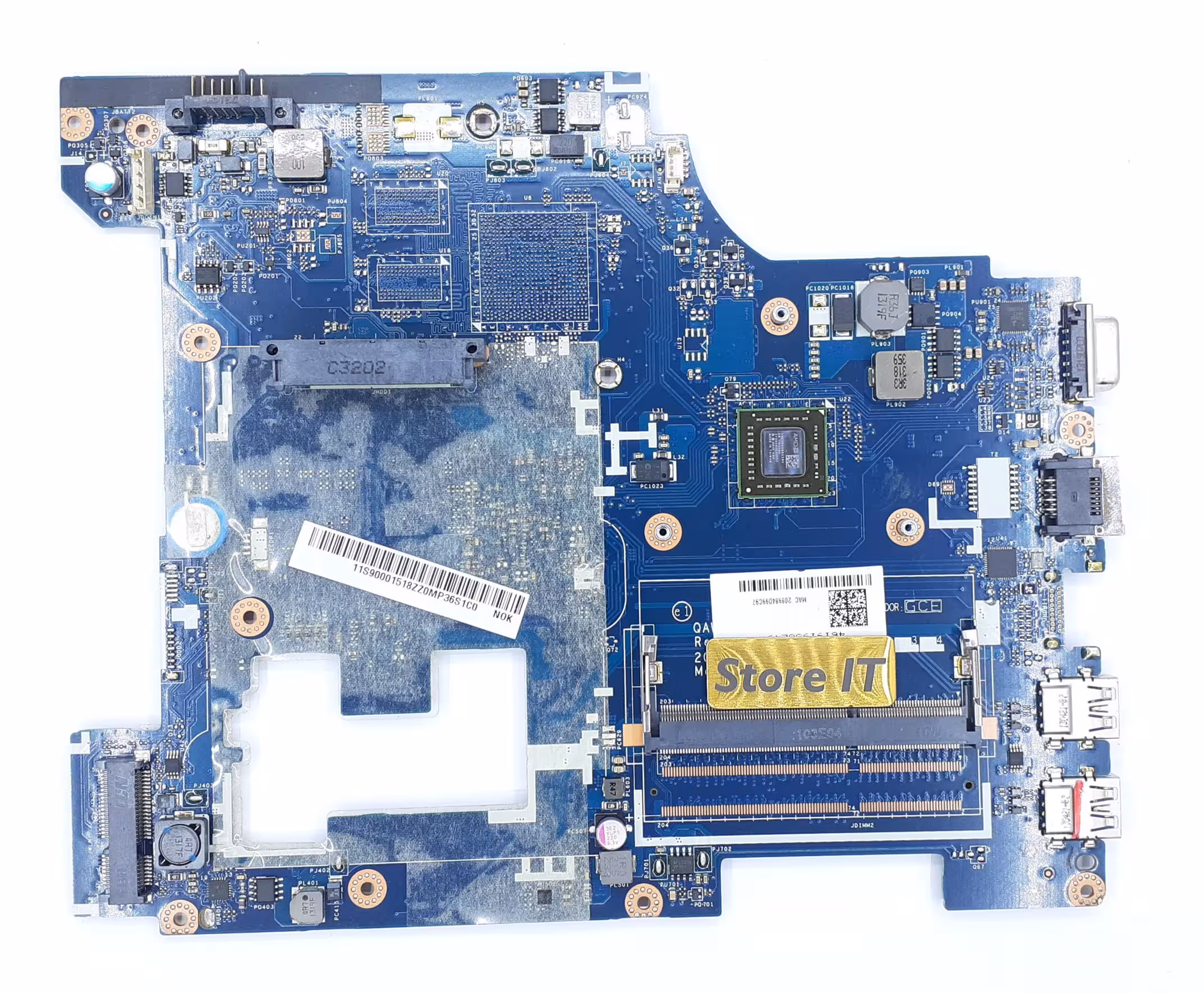 مادربرد لپ تاپ لنوو IdeaPad G485/G585 La-8681p AMD E-300 بدون گرافیک - فروشگاه اینترنتی استور آی تی