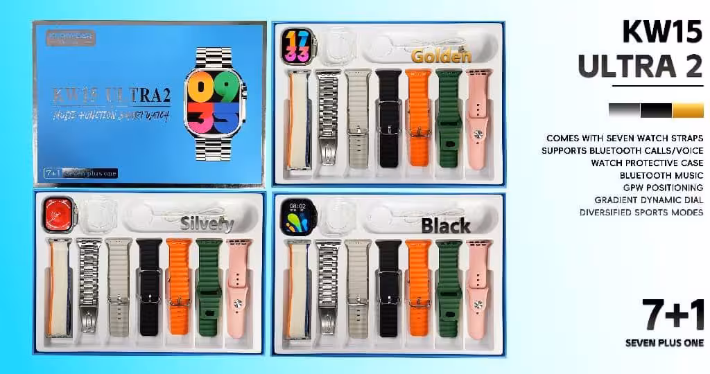 ساعت هوشمند KW15 Ultra2