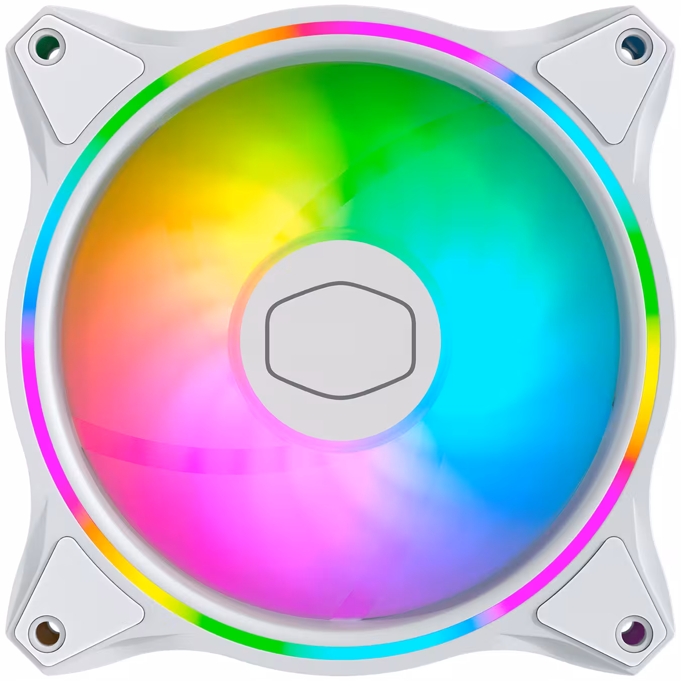فن کیس کولر مستر MASTERFAN MF120 HALO WHITE ARGB