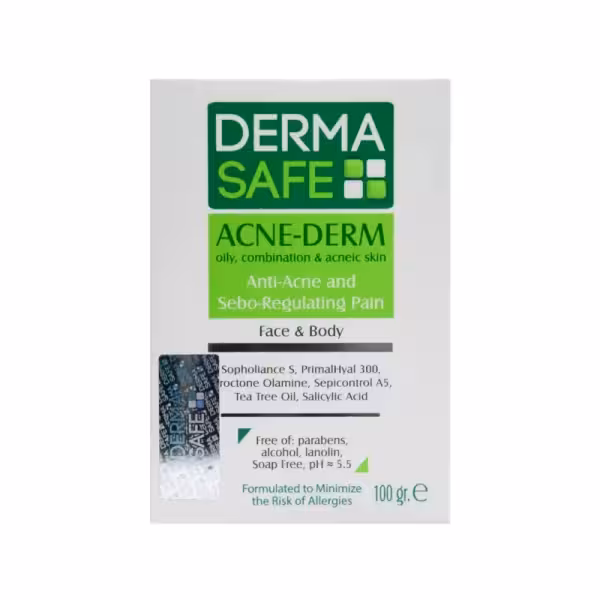 پن درماسیف مناسب پوست های چرب، مختلط و دارای آکنه صورت و بدن