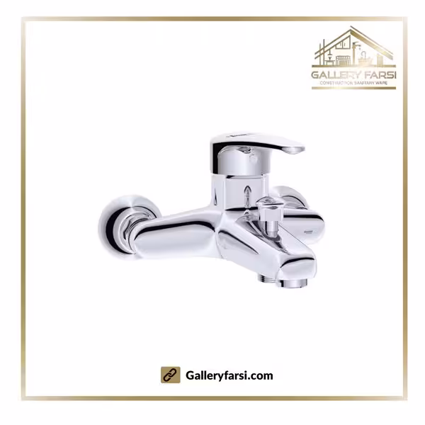 شیر حمام شودر مدل مانا کروم