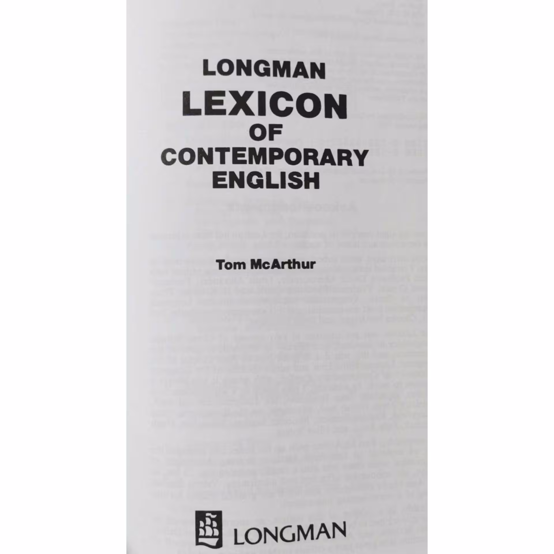 LONGMAN