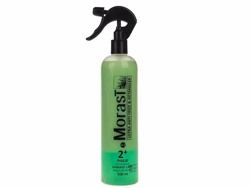 اسپری دوفاز مو مورست مدل GREEN مناسب موهای خشک و اسیب دیده