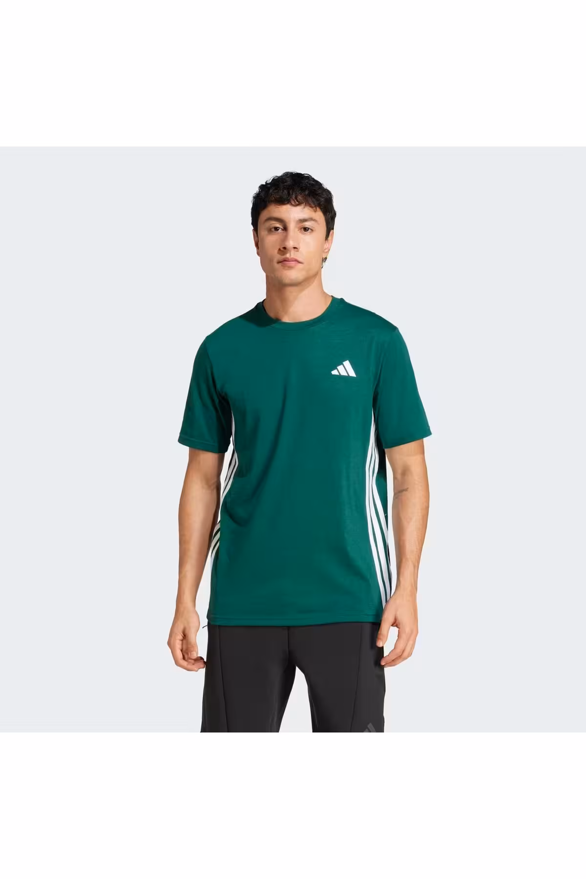 مردانه آموزش ضروری تی شرت 3 نوار adidas