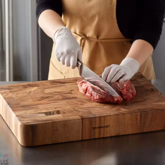 تخته گوشت چوبی مدل Beyaz 