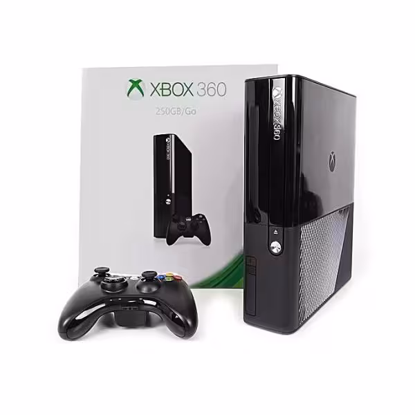 Xbox 360 ایکس باکس اسلیم و سوپر اسلیم 250 گیگ جیتگ کپی خور در حد نو با 20 عدد بازی روی هارد کارکرده xbox 360 slim