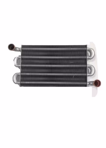 مبدل اصلی پکیج ایران رادیاتور مدل فست کانکشن 25 سانت ECO ( شرکتی )