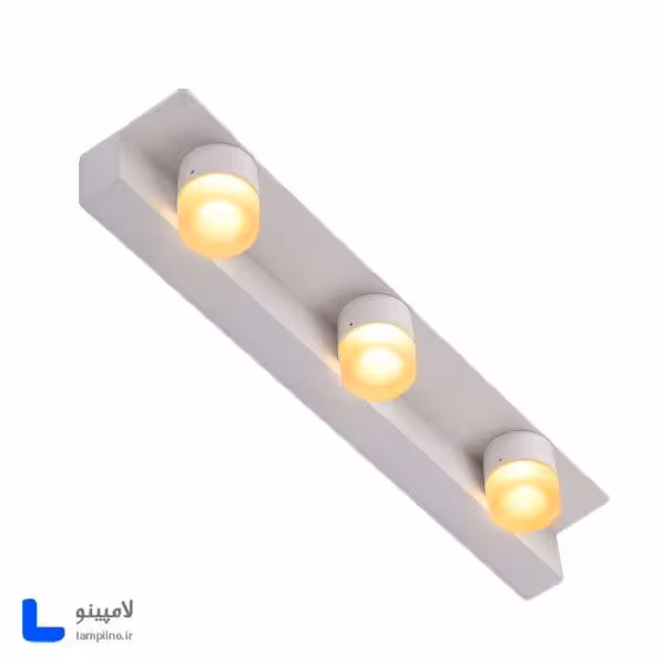 چراغ دیواری بالا آینه و بالا تابلو روشا سفید 48 cm مدل A20-3