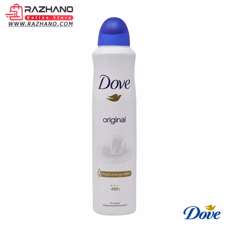 اسپری ضد تعریق زنانه داو مدل Original حجم 250 میلی لیتر