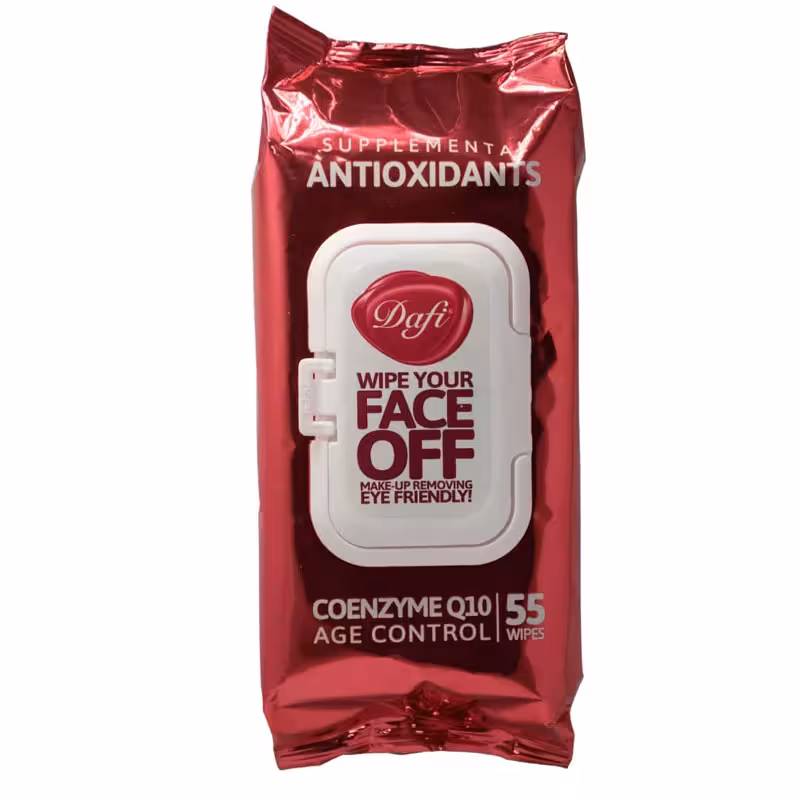 دستمال مرطوب دافی مدل Antioxidant بسته 55 عددی