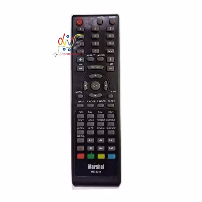 کنترل تلویزیون مارشال ME-3216
