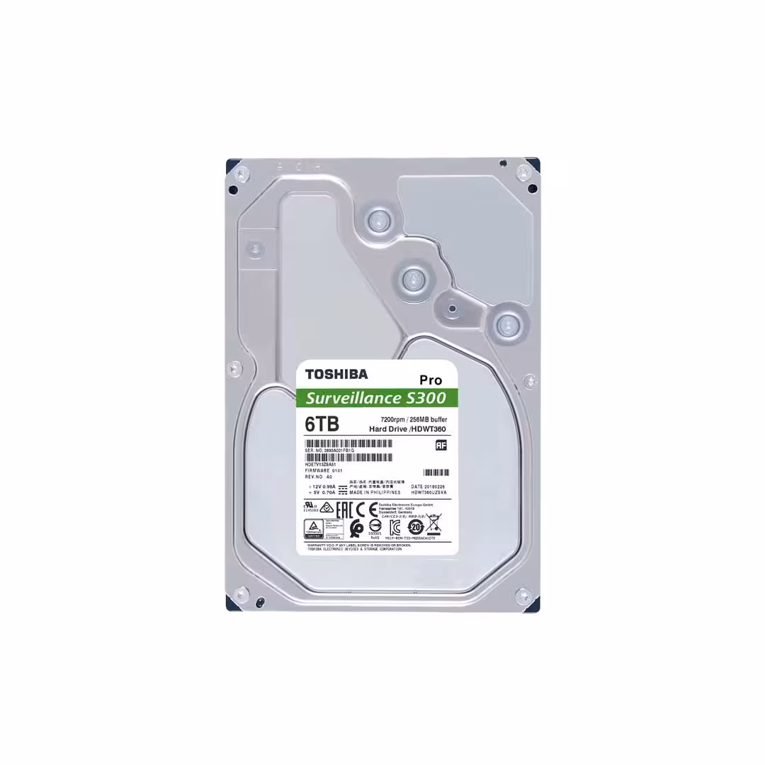 هارد اینترنال توشیبا Surveillance S300 PRO ظرفیت 6 ترابایت