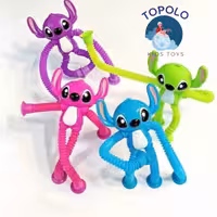 اسباب بازی ربات پاپ تیوپ چراغدار چسبونکی - استیچ پاپ تیوپ چسبونکی - اسباب بازی چراغدار پس کرایه