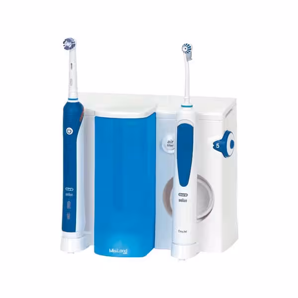 مسواک برقی اورال-بی مدل Oxyjet OC20.535.3X بسته 2 عددی