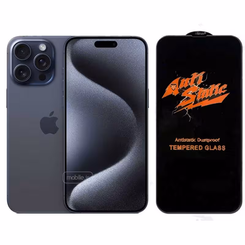 گلس میتوبل آیفون 15 پرو Apple iPhone 15 Pro مدل Anti-Static