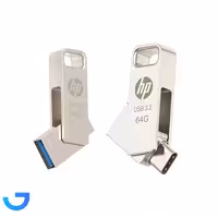 جزئیات ، قیمت و خرید فلش مموری اچ‌ پی 64 گیگابایت مدل HP  X206C  USB3.2 | فروشگاه آریا