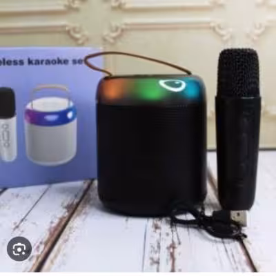 اسپیکر گرد میکروفون دار در 3 رنگ