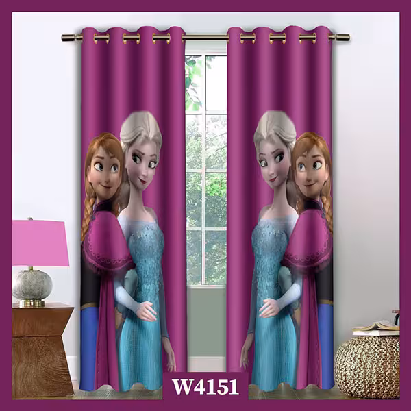 پرده السا و آنا کد W4151