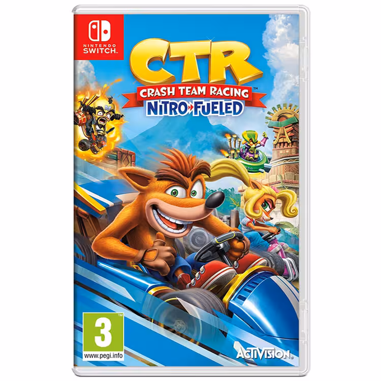 خرید بازی Crash Team Racing Nitro-Fueled برای نینتندو سوییچ
