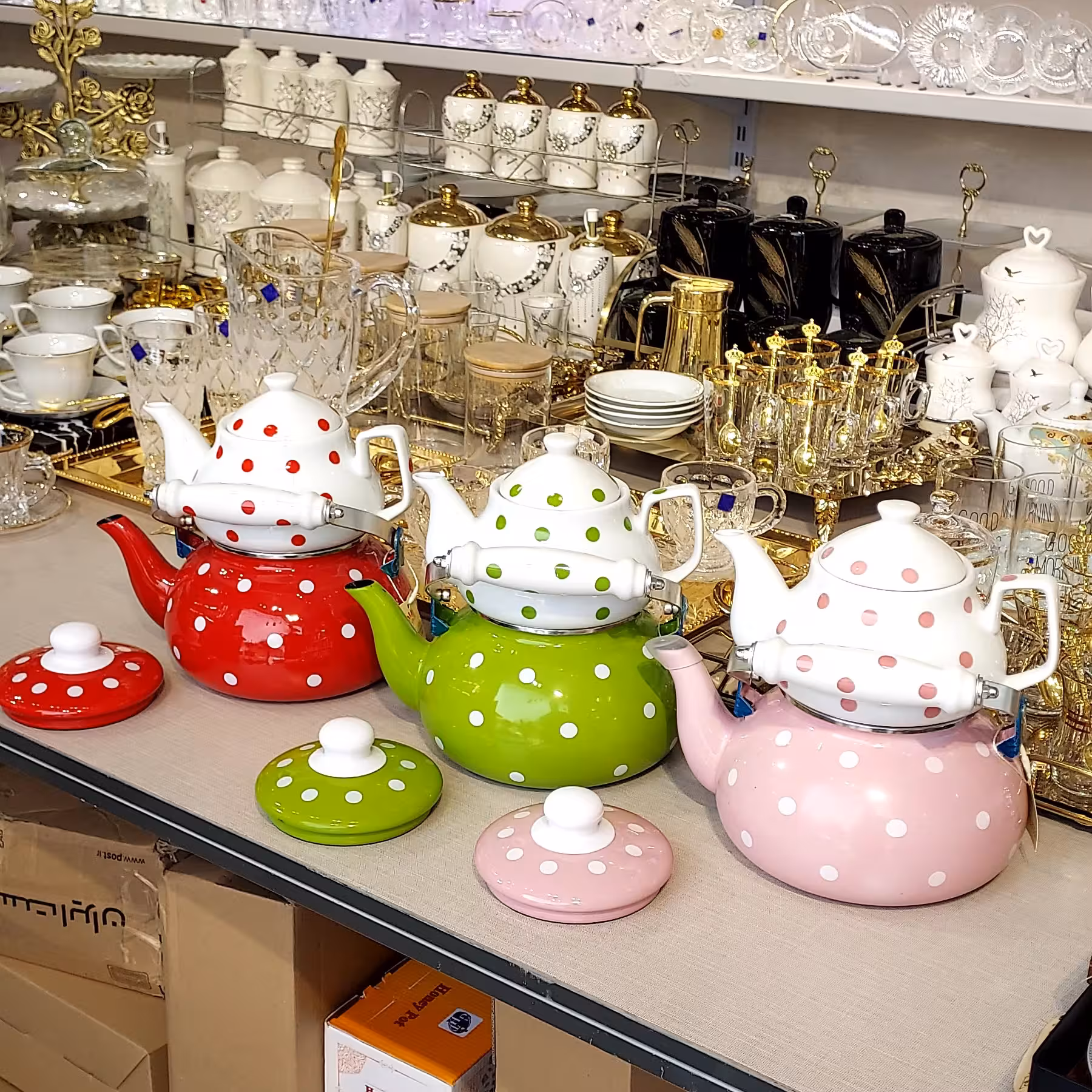 کتری قوری توپی