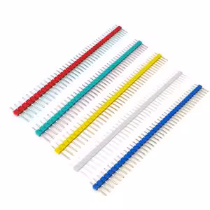پین هدر 40*1 نری صاف آبی 2.54mm