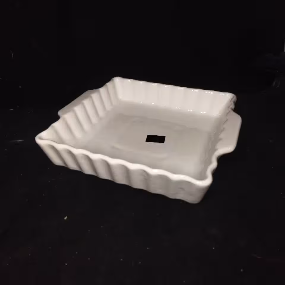 تارت سرامیکی مربع دسته دار بزرگ