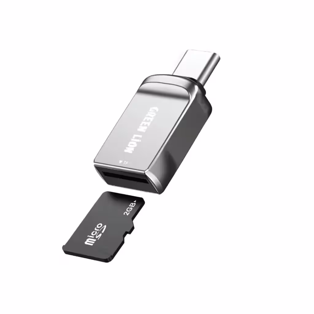 رم ریدر گرین لاین مدل Micro SD To USB-C