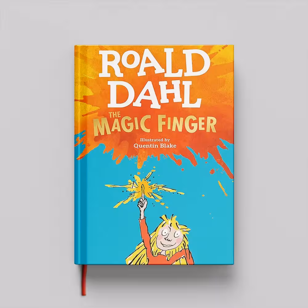 کتاب The Magic Finger Roald Dahl جلد سخت (HARDCOVER)