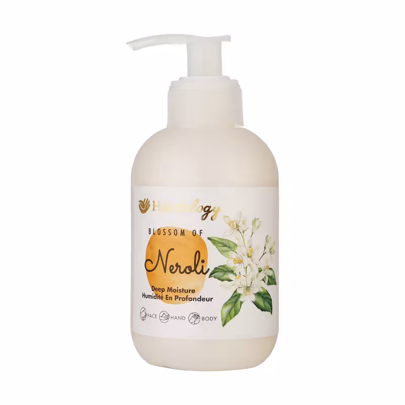 کرم نرم کننده هندولوژی با رایحه شکوفه نرولی مناسب پوست معمولی حجم 230 میلی لیتر