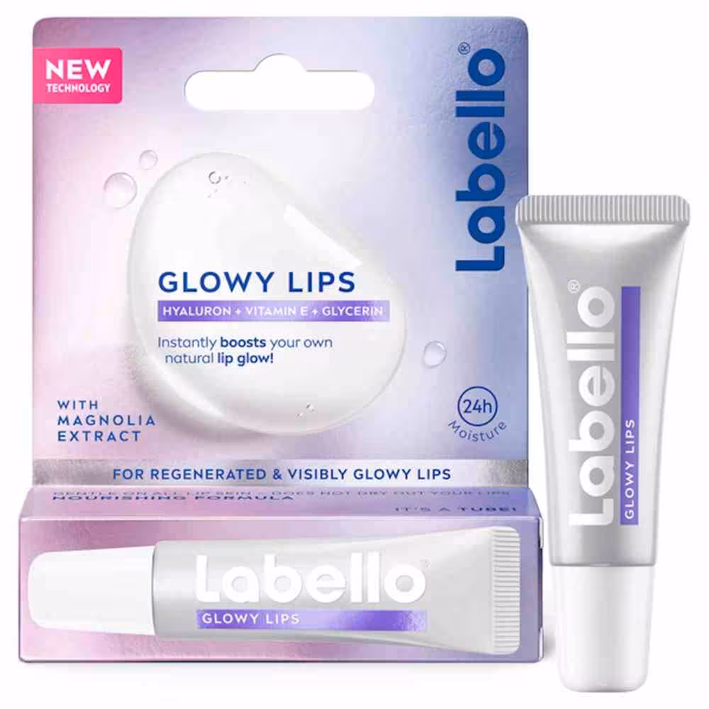 بالم لب لابلو درخشان کننده مدل Glowy Lips با هیالورونیک اسید و ویتامین E حجم 10 میل