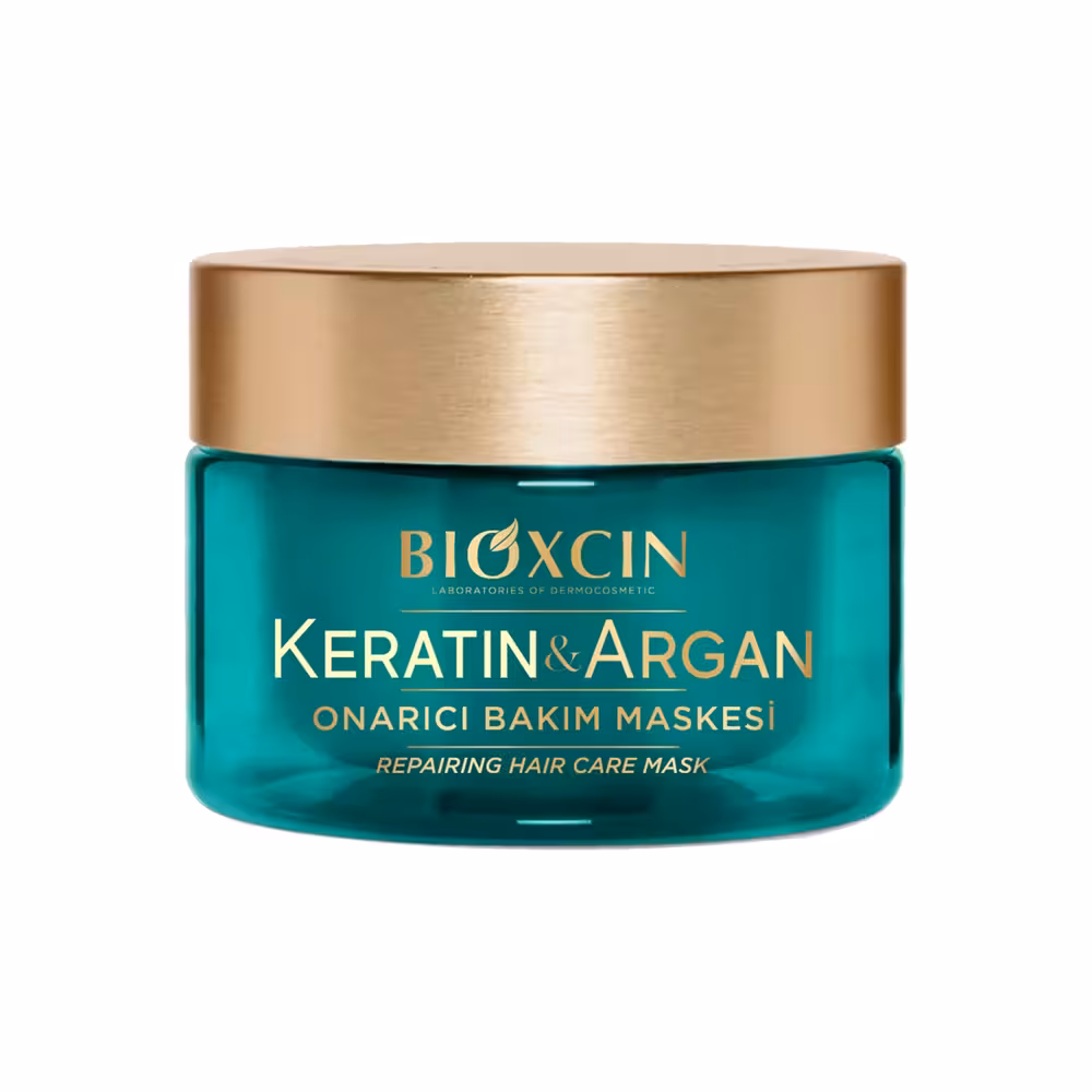 ماسک مو ترمیم کننده بیوکسین حاوی کراتین و آرگان حجم 225 میلی‌لیتر