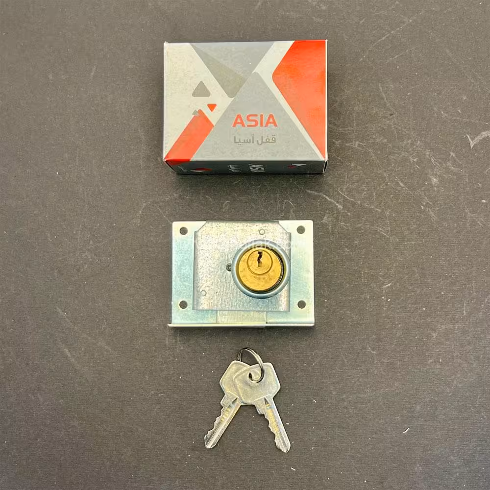 قفل کمدی آسیا دوپله اکونومی | قفل کشو و کمد