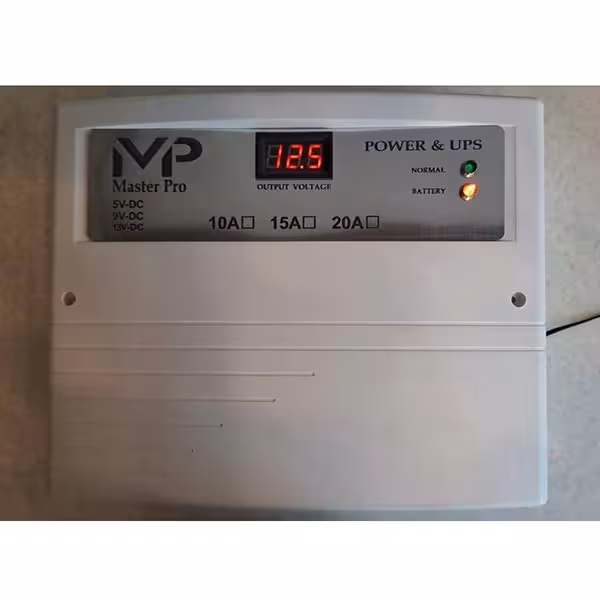 یو پی اس 12 ولت 20 آمپر مستر پرو-صفحه نمایش ال سی دی