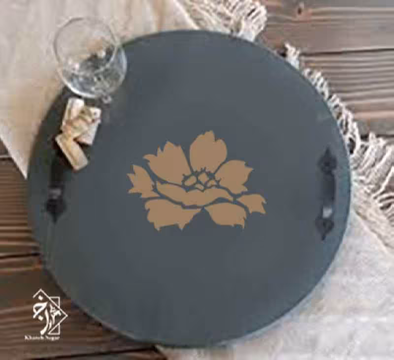 شابلون گل (9*9)