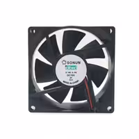 فن 12V ولت سایز 8x8 سانتی متر مدل (8025)