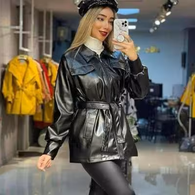 کت چرم تو کرکی