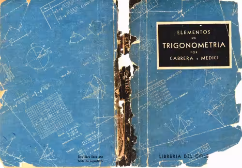 خرید و دانلود نسخه کامل کتاب Elementos de Trigonometría