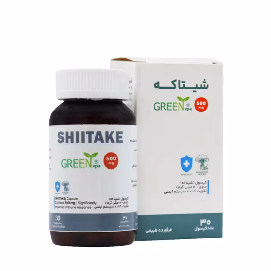 کپسول شیتاکه وارنا پژوهش آریا 30 عدد