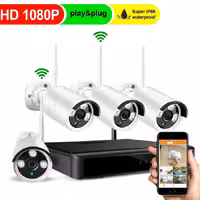 دوربین 4 کانال وایرلس فول HD بی سیم 2MP مدل XMEYE