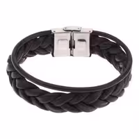 دستبند چرم لانکا مدل BB-43