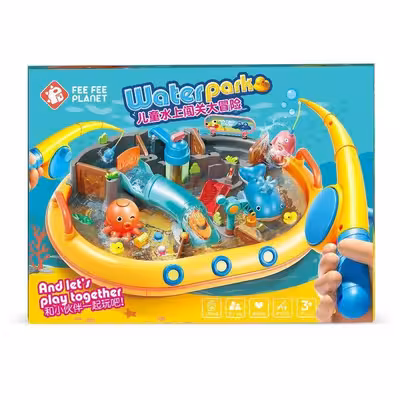 اسباب بازی ماهیگیری طرح پارک آبی