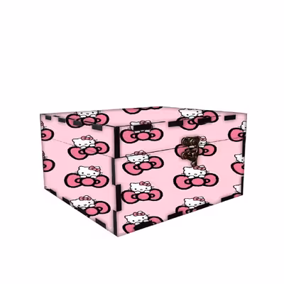 جعبه هدیه مدل کیتی کد 331