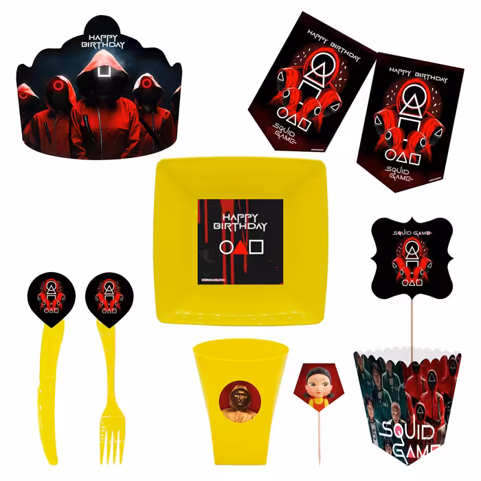  مجموعه 72 عددی تم تولد طرح اسکوئید گیم