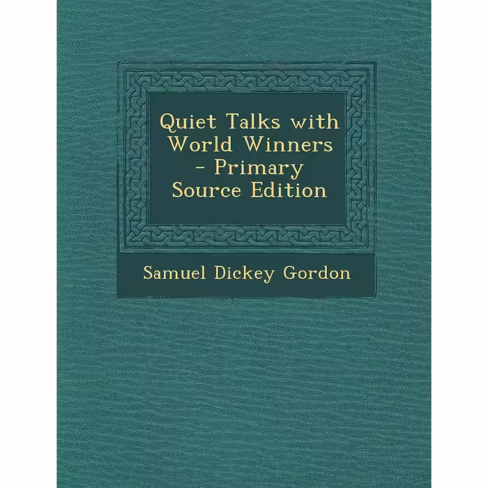 کتاب Quiet Talks with World Winners اثر S. D. Gordon انتشارات Nabu Press